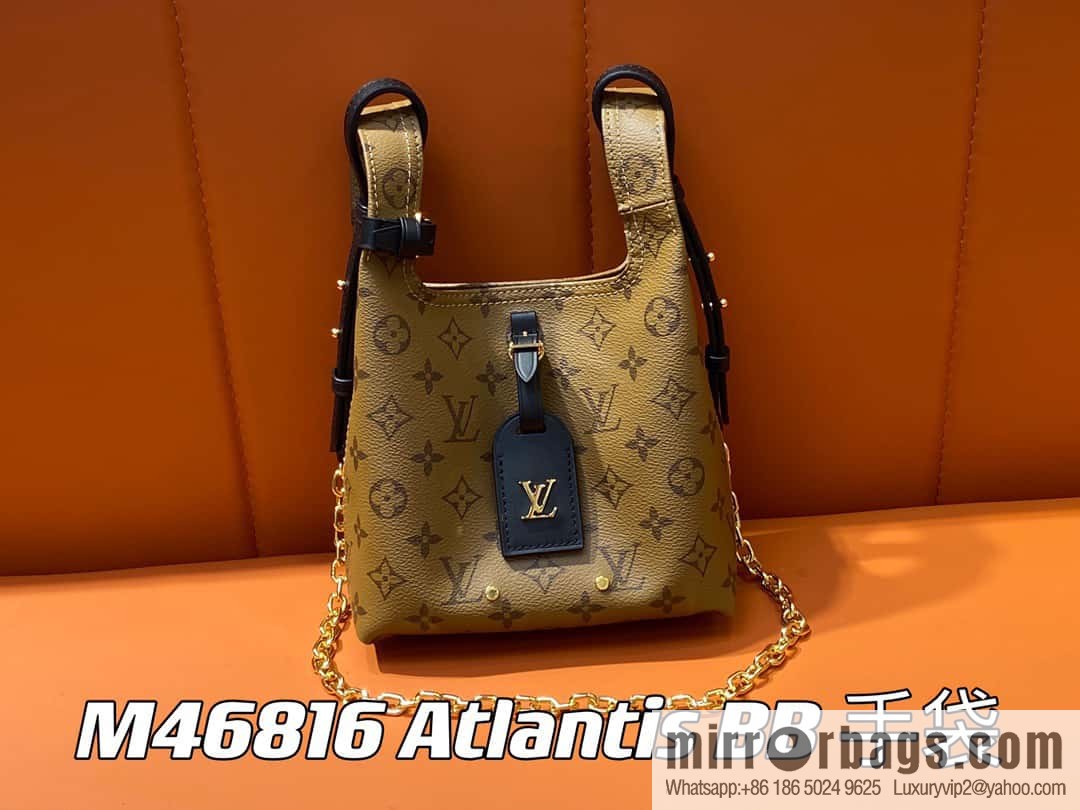 [Boutique‑grade] M46816 day lily basket series Atlantis BB handbag