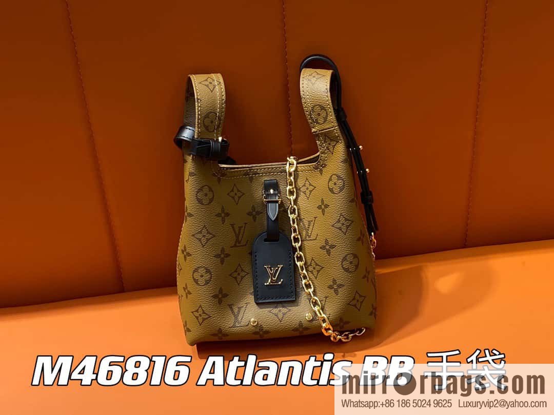 [Boutique‑grade] M46816 day lily basket series Atlantis BB handbag