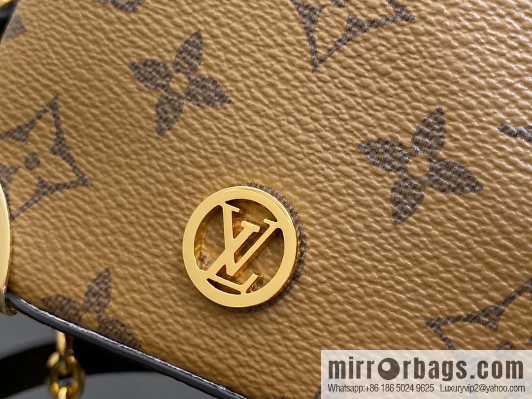 [Boutique‑grade] M82885 yellow flower mini bucket bag siu mai bag series Online Only handbag M82885 yellow flower (siu mai bag)