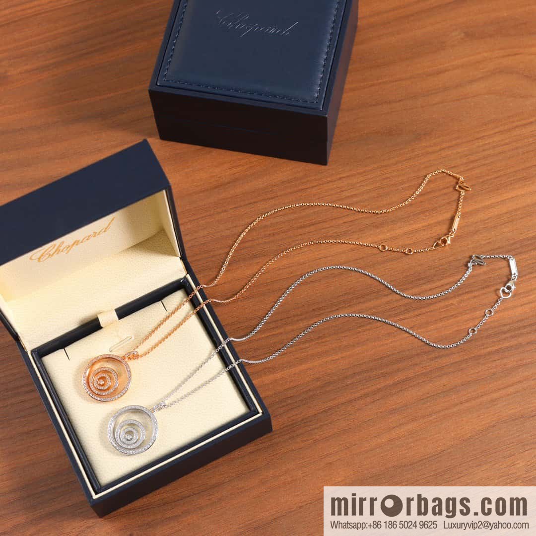 Chopard HAPPY SPIRIT full diamond round, necklace