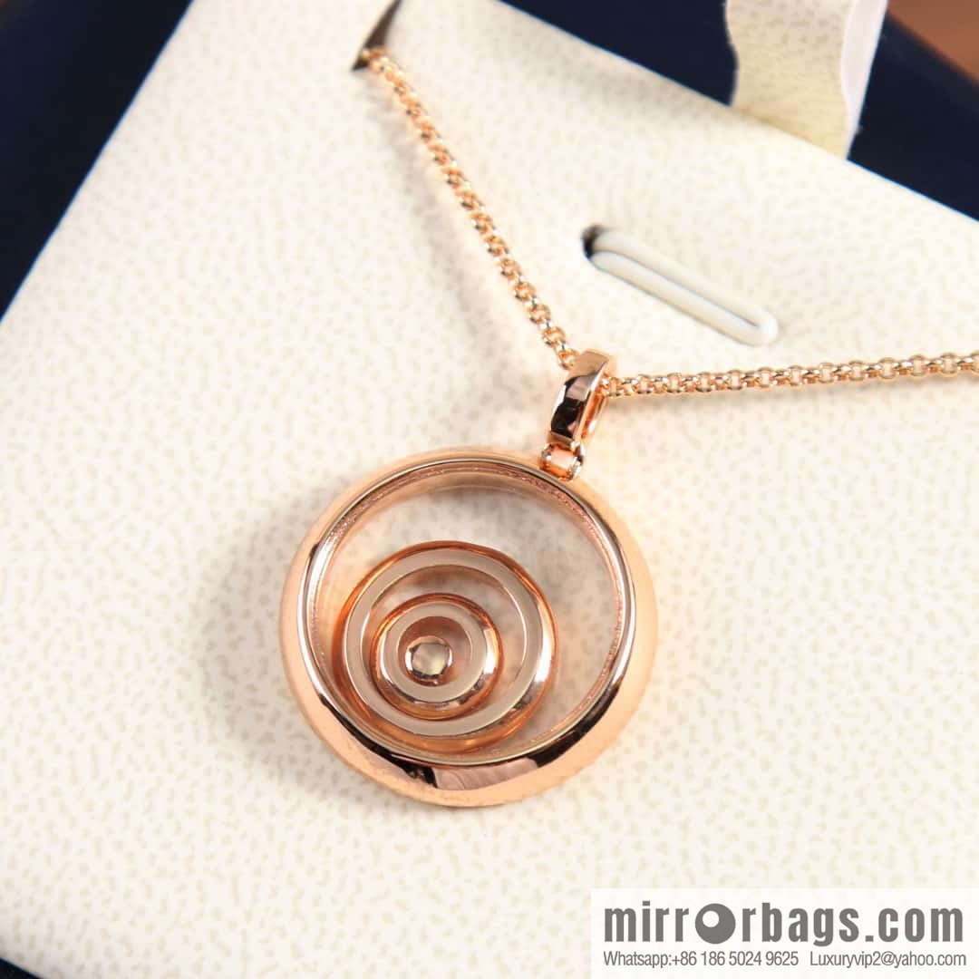 Chopard HAPPY SPIRIT full diamond round, necklace