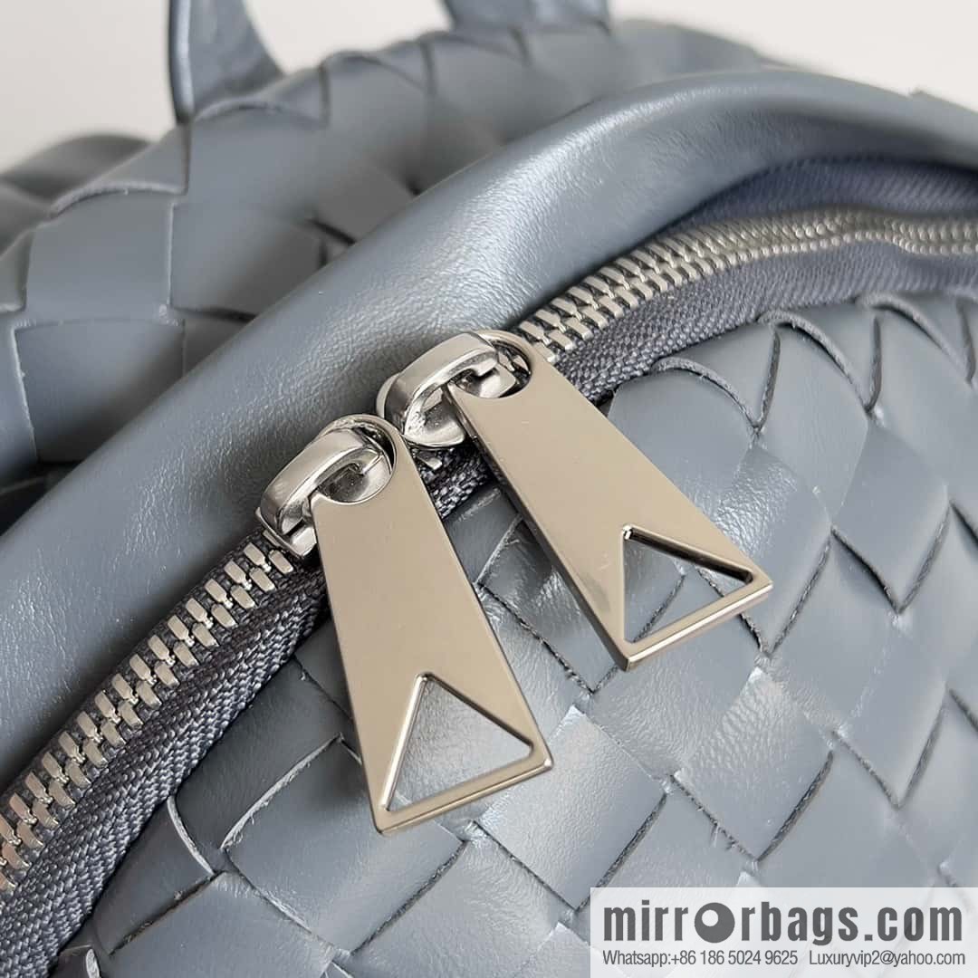 #Bv new men's backpack 730728 classic woven backpack model number: 730728 lightning gray