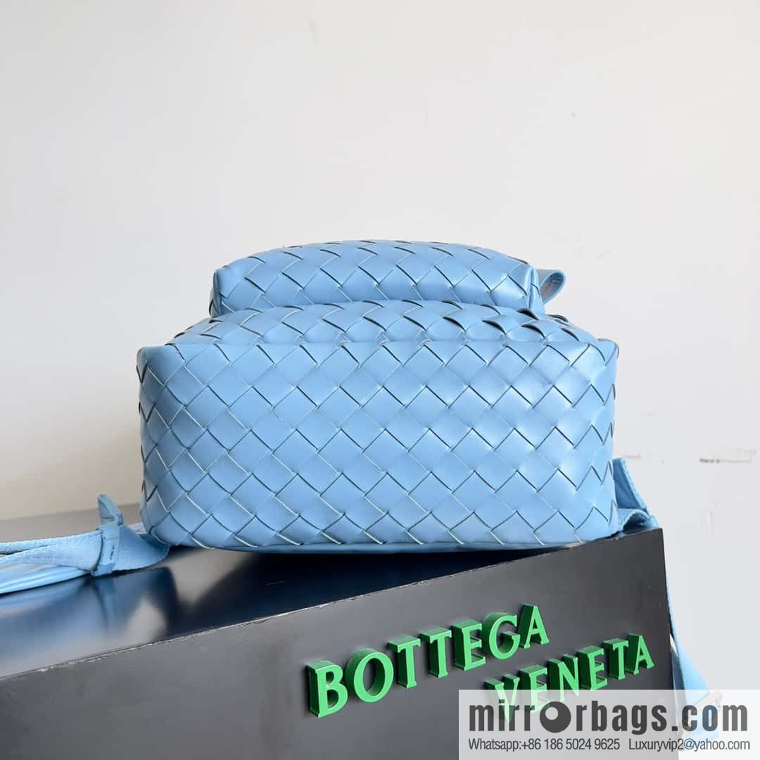#Bv new men's backpack 730728 classic woven backpack model number: 730728 hurricane blue