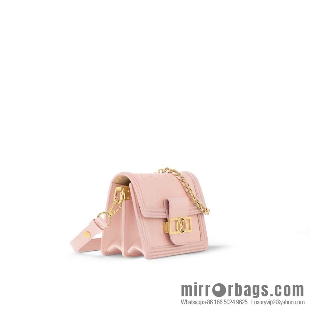 [Boutique‑grade] M23558 pink epi Dauphine series Dauphine mini handbag M23559