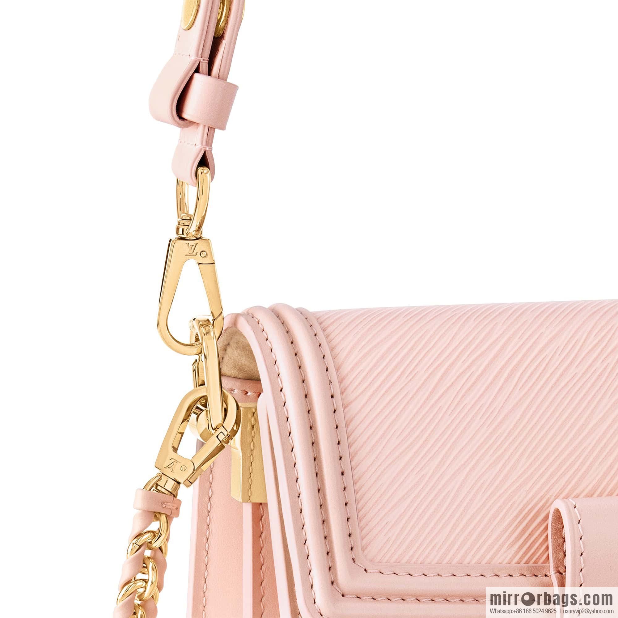 [Boutique‑grade] M23558 pink epi Dauphine series Dauphine mini handbag M23559