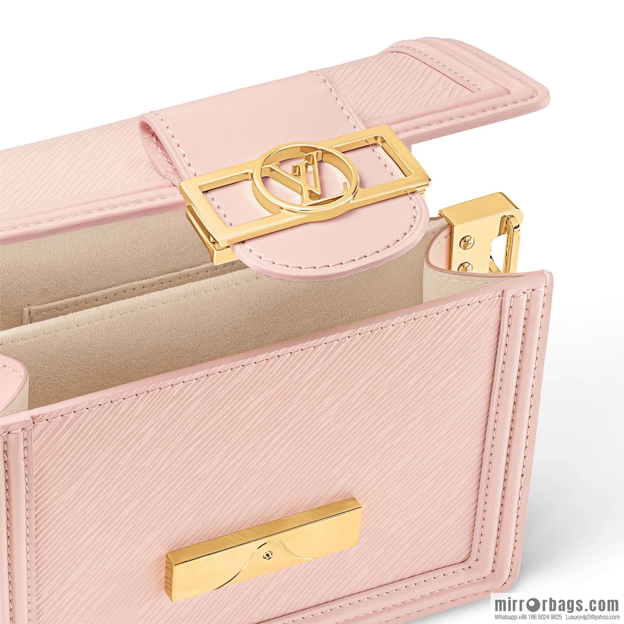 [Boutique‑grade] M23558 pink epi Dauphine series Dauphine mini handbag M23559