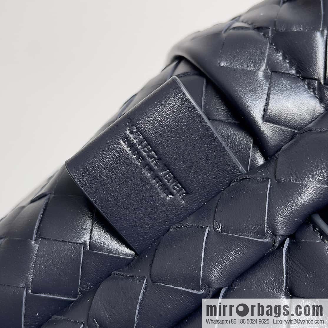 Large~ BV new woven backpack model number: 730732 space blue