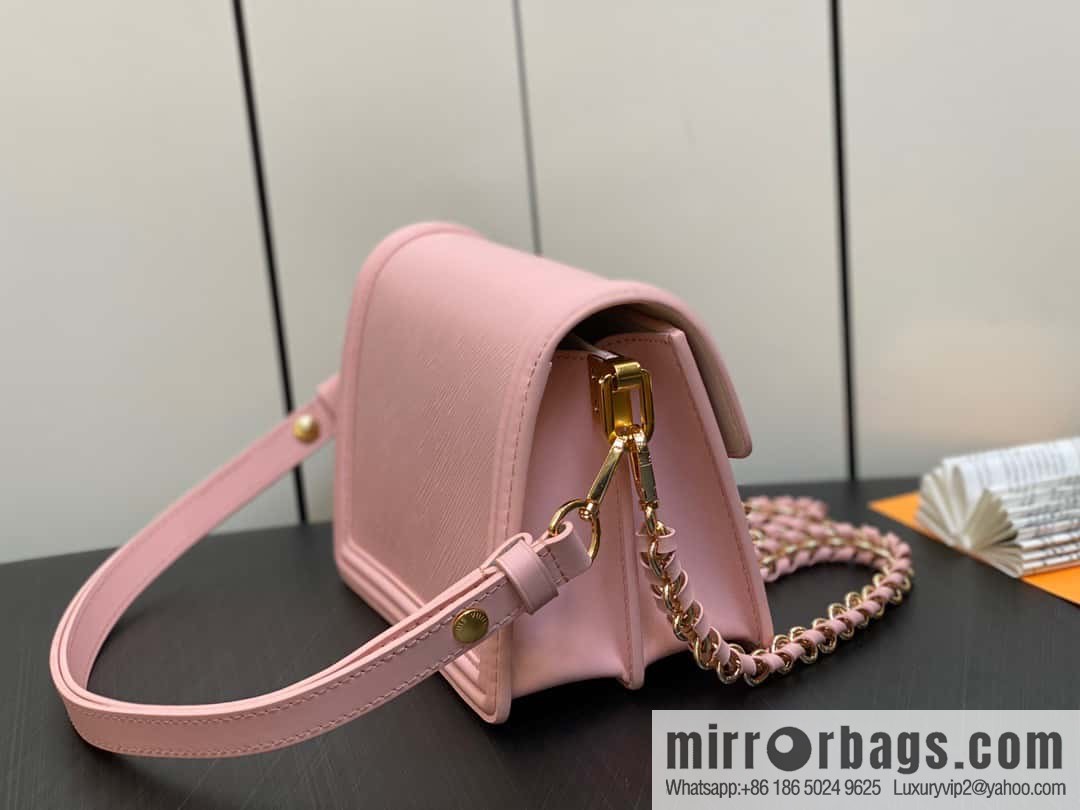 [Boutique‑grade] M23558 pink epi Dauphine series Dauphine mini handbag M23559