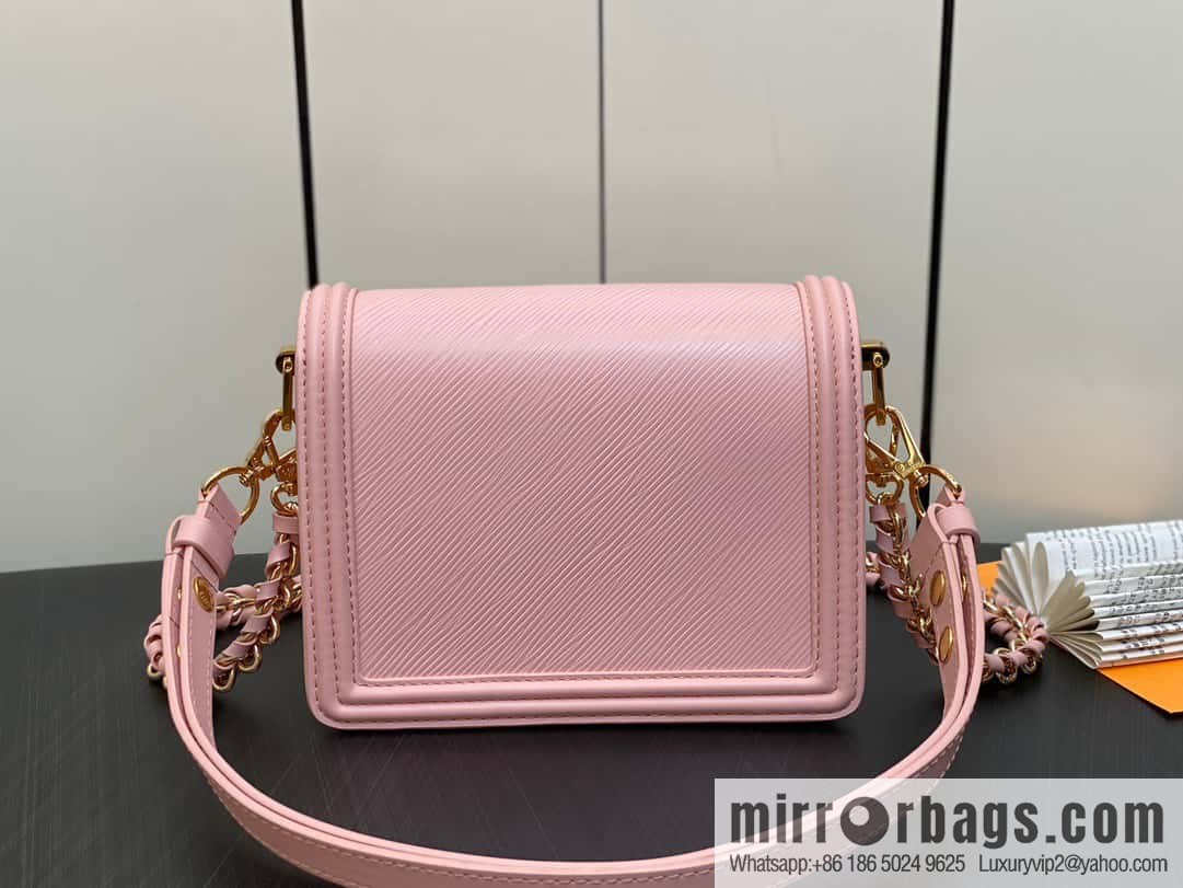 [Boutique‑grade] M23558 pink epi Dauphine series Dauphine mini handbag M23559