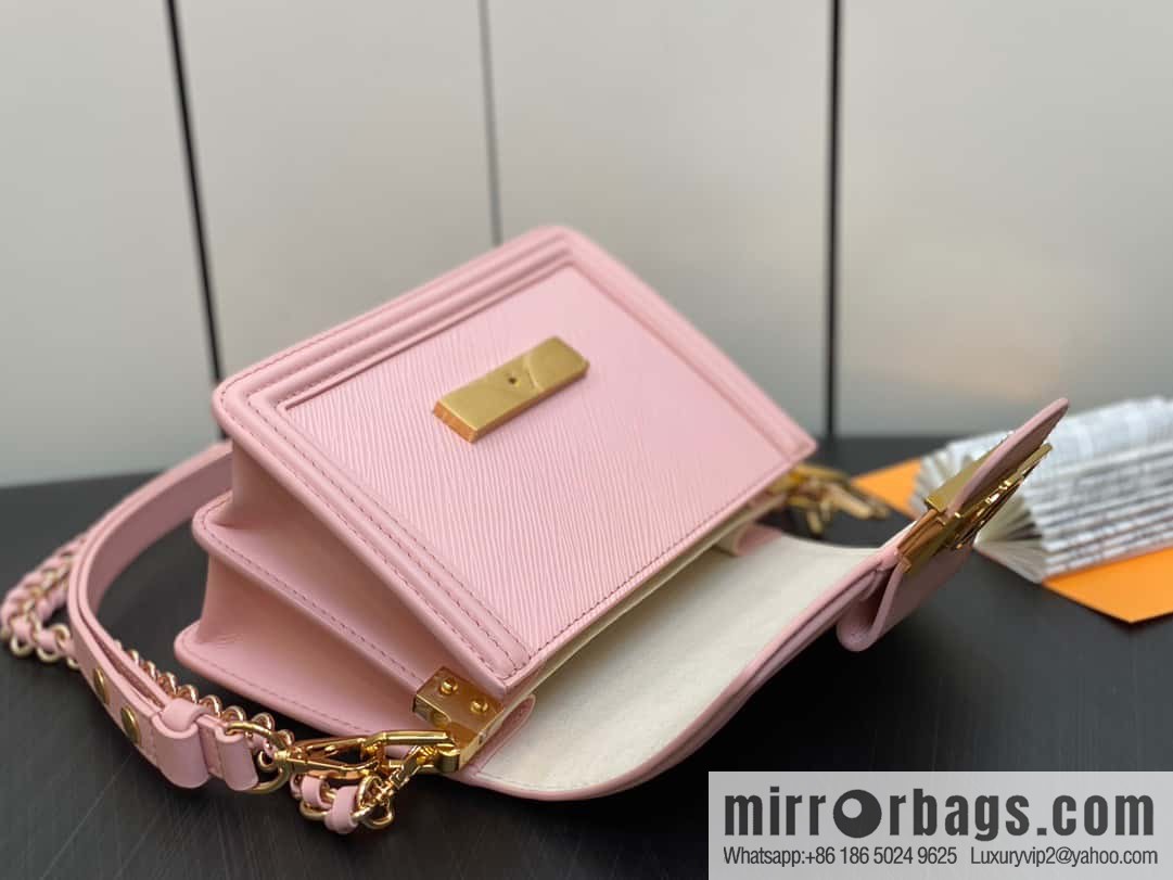 [Boutique‑grade] M23558 pink epi Dauphine series Dauphine mini handbag M23559