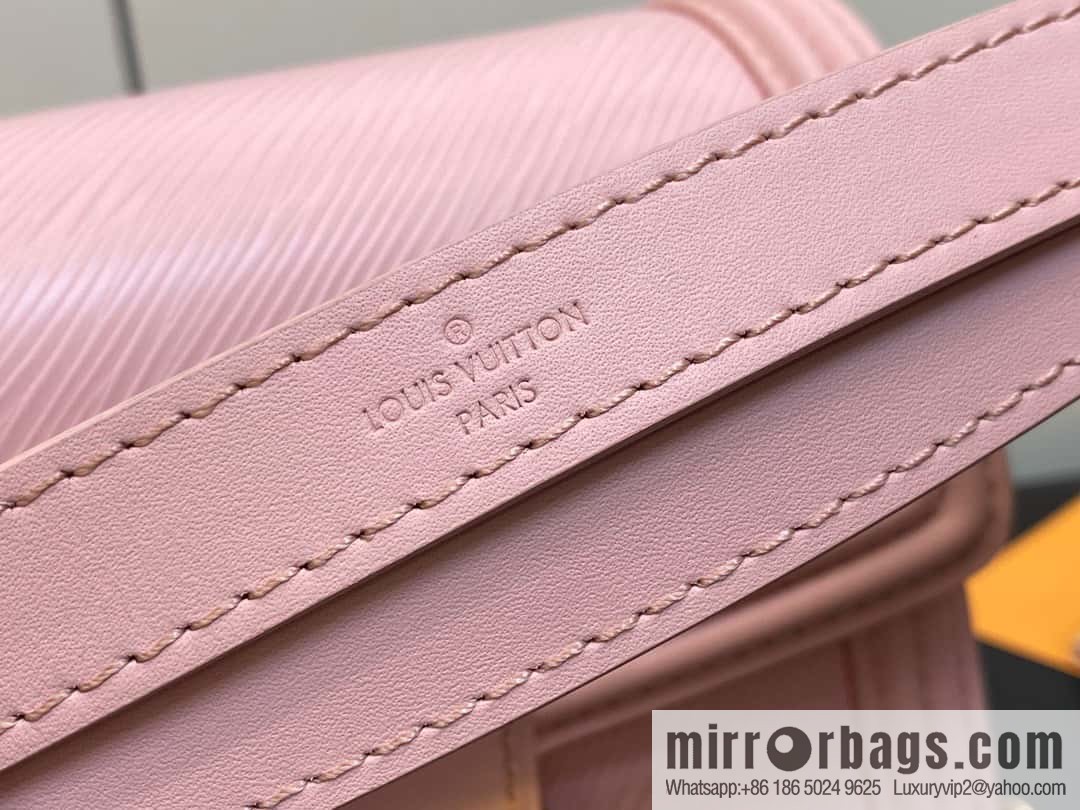 [Boutique‑grade] M23558 pink epi Dauphine series Dauphine mini handbag M23559