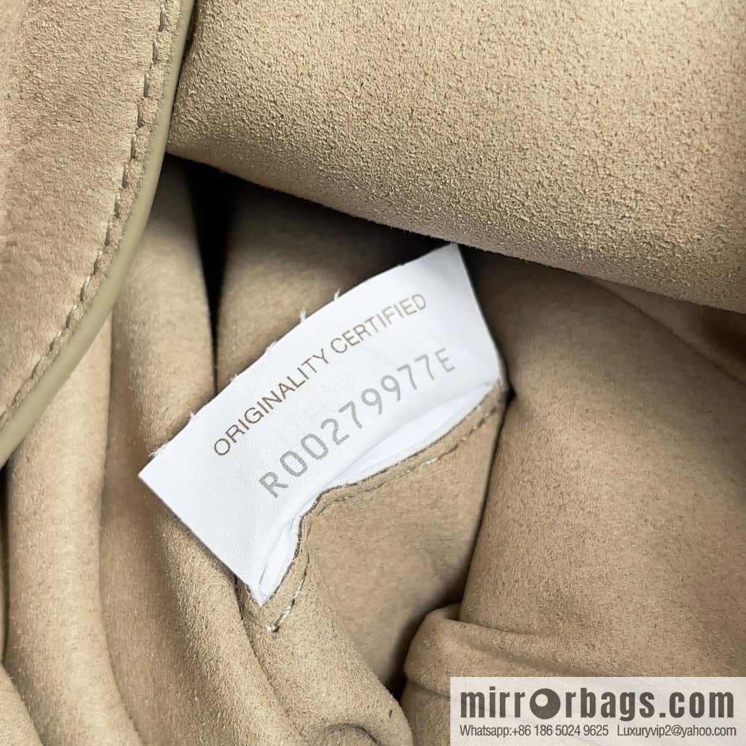 Large~ BV new woven backpack model number: 730732 taupe