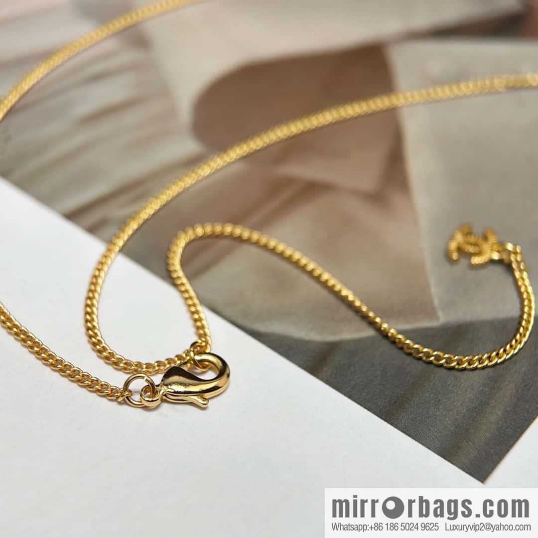 ❗️New ❗️ Chanel necklace ☀️ new ☑️ Chanel medieval series square double c necklace ☀️