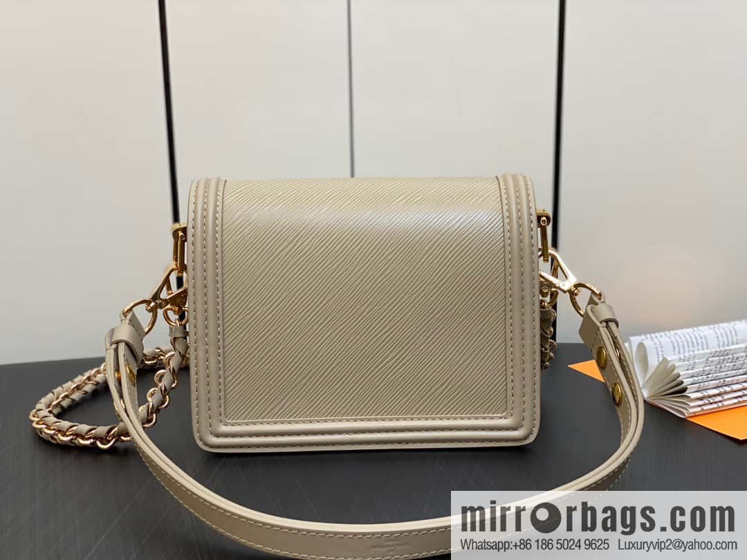 [Boutique‑grade] M23559 khaki epi Dauphine series Dauphine mini handbag