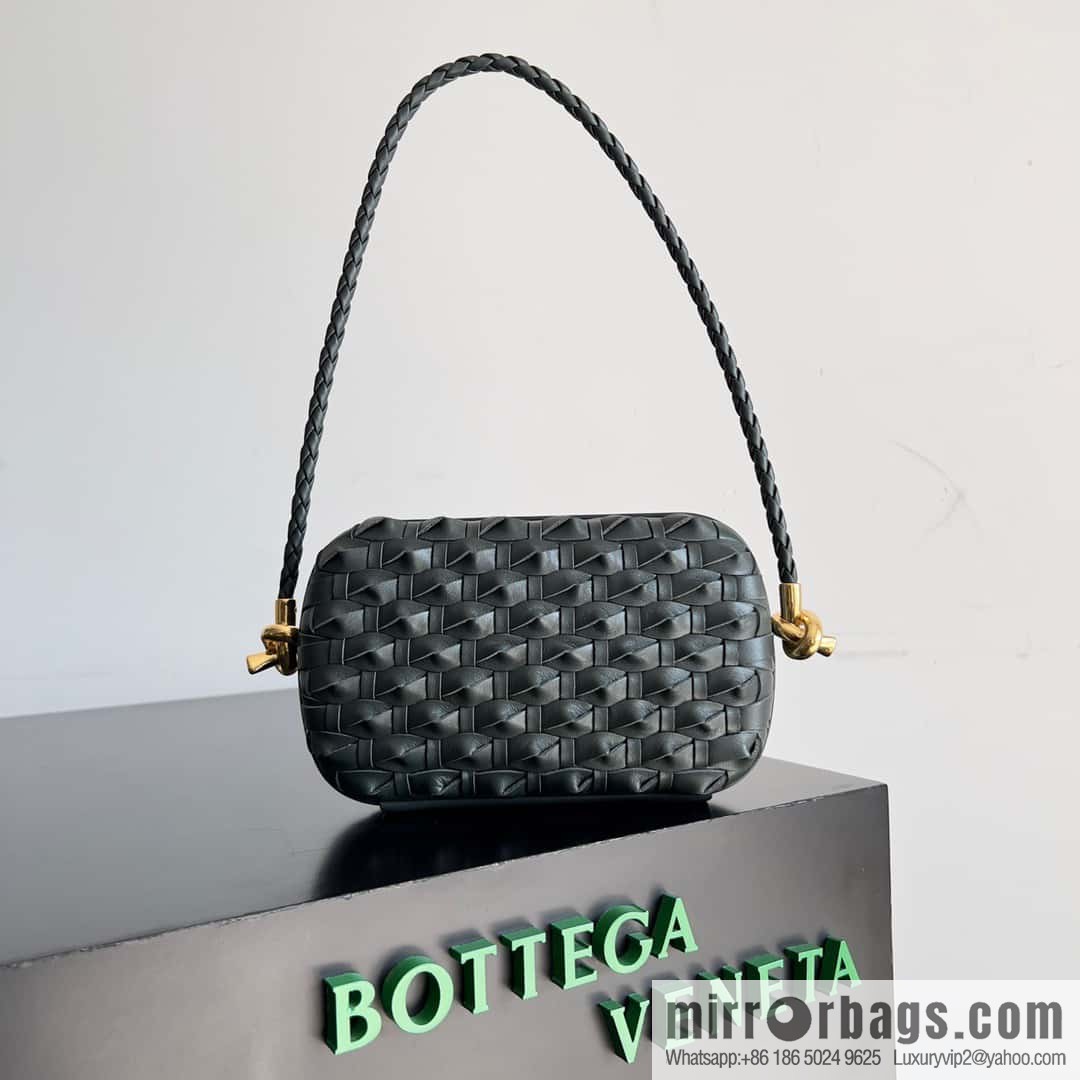 Bottega Veneta BV Knot | minaudiere: 717623 dark green