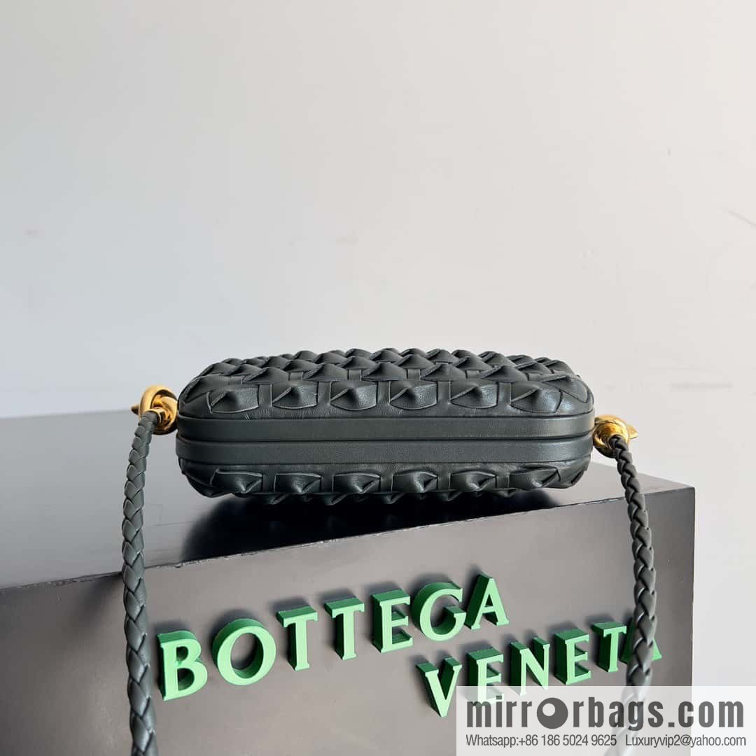 Bottega Veneta BV Knot | minaudiere: 717623 dark green