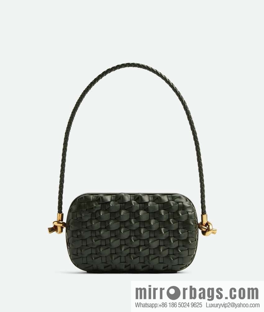 Bottega Veneta BV Knot | minaudiere: 717623 dark green