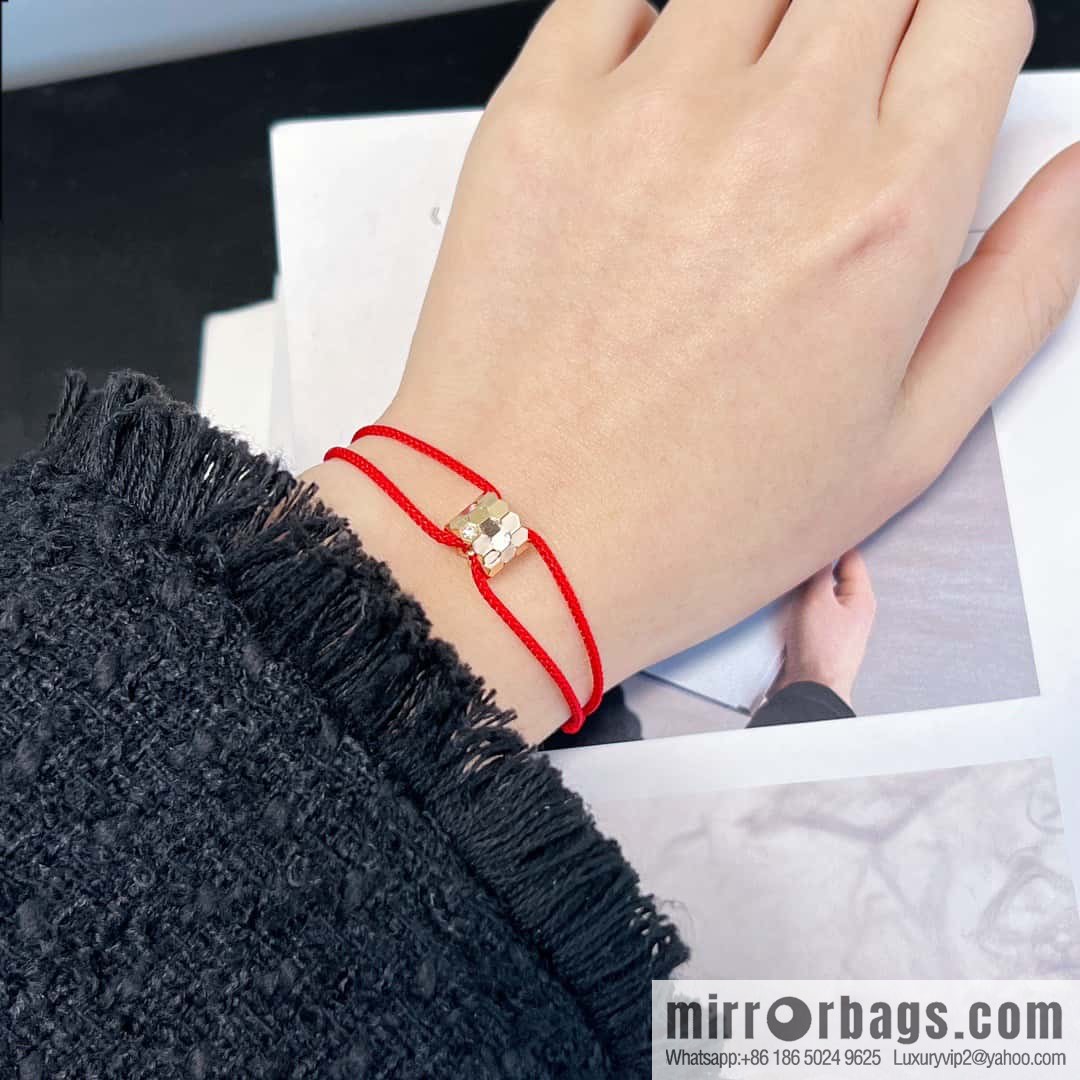❗️New ❗️ ☀️ Original ☀️ CHAUMET BEE MY LOVE Love Nest Series Honeycomb Red Rope Bracelet Hand Rope ☀️