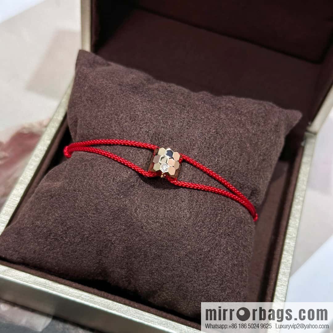 ❗️New ❗️ ☀️ Original ☀️ CHAUMET BEE MY LOVE Love Nest Series Honeycomb Red Rope Bracelet Hand Rope ☀️