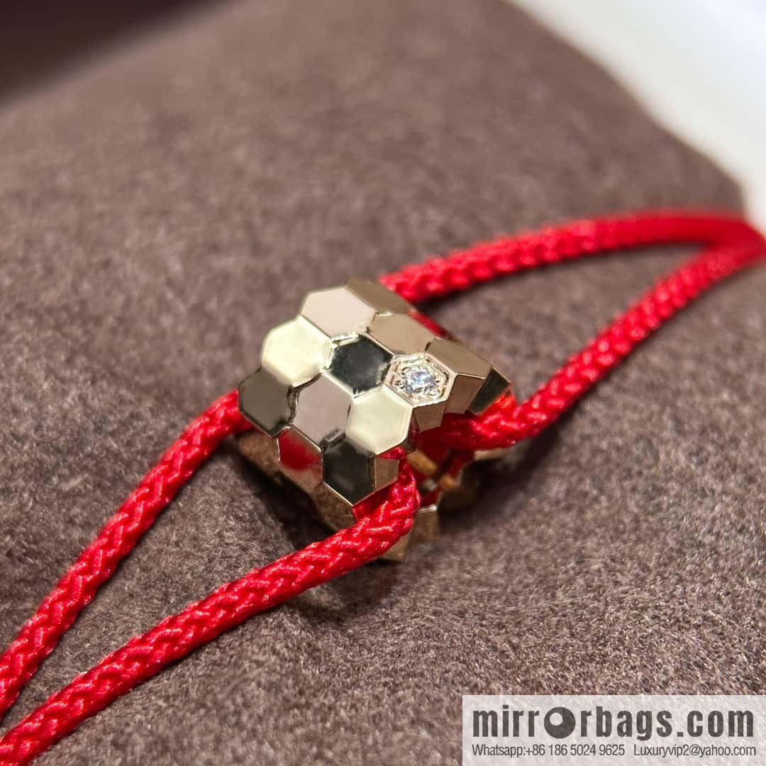 ❗️New ❗️ ☀️ Original ☀️ CHAUMET BEE MY LOVE Love Nest Series Honeycomb Red Rope Bracelet Hand Rope ☀️