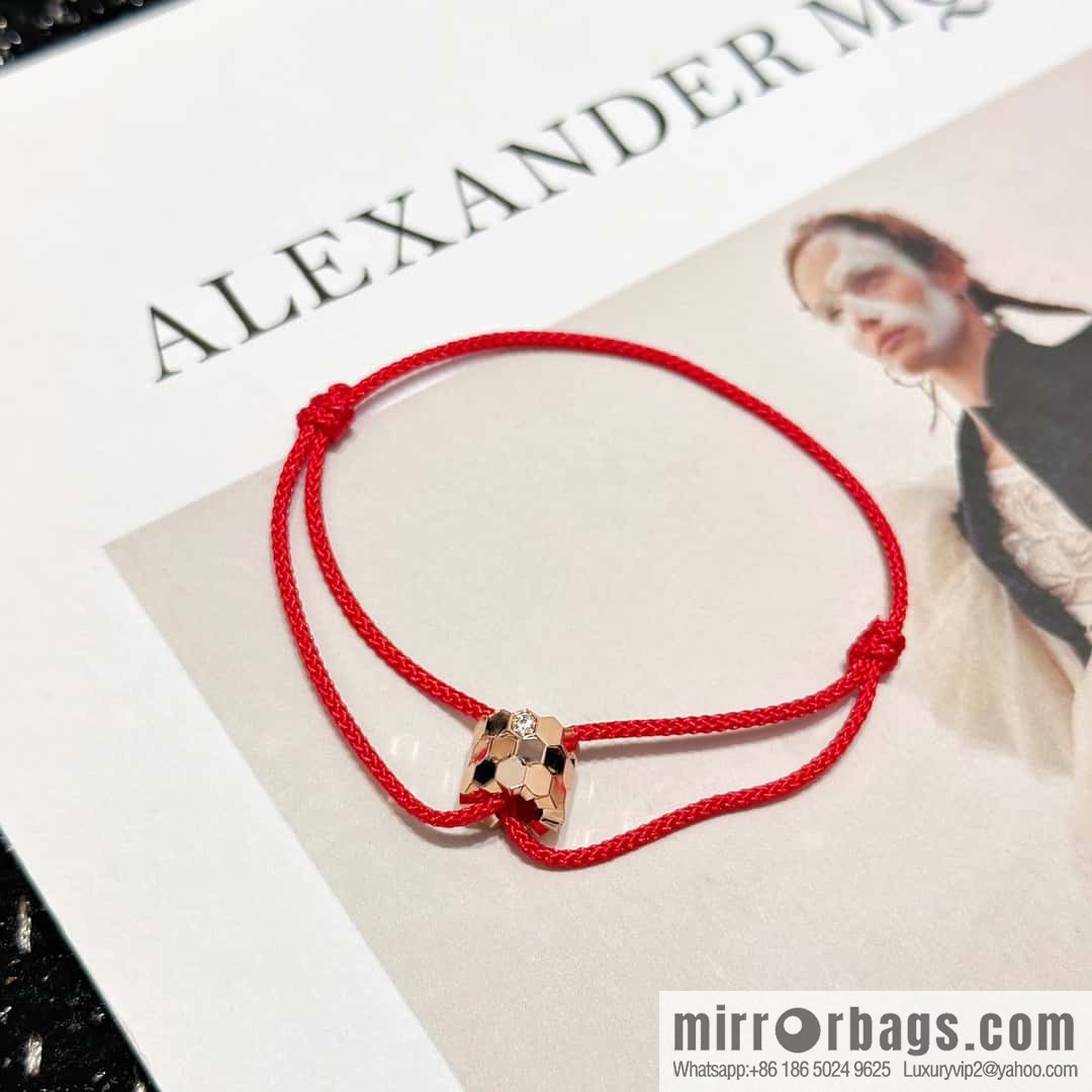❗️New ❗️ ☀️ Original ☀️ CHAUMET BEE MY LOVE Love Nest Series Honeycomb Red Rope Bracelet Hand Rope ☀️