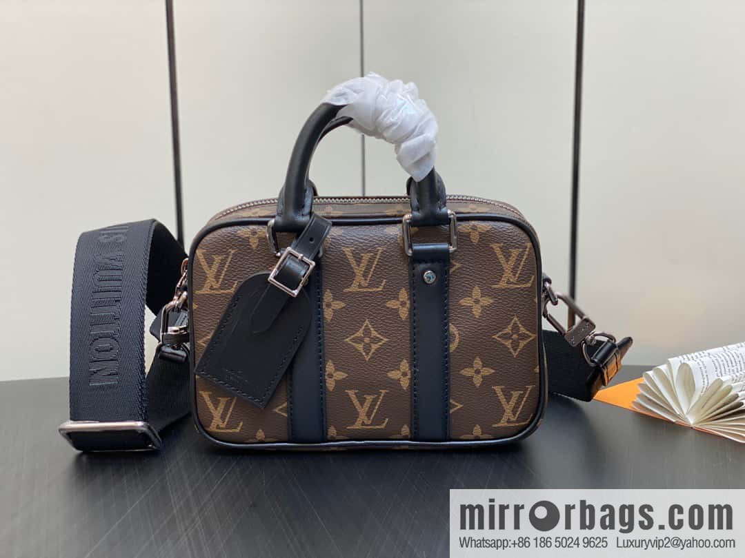[Boutique‑grade] M82770 monogram mini men's bag briefcase series NANO PORTE DOCUMENTS VOYAGE handbag