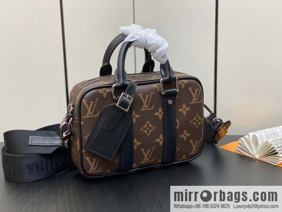 [Boutique‑grade] M82770 monogram mini men's bag briefcase series NANO PORTE DOCUMENTS VOYAGE handbag