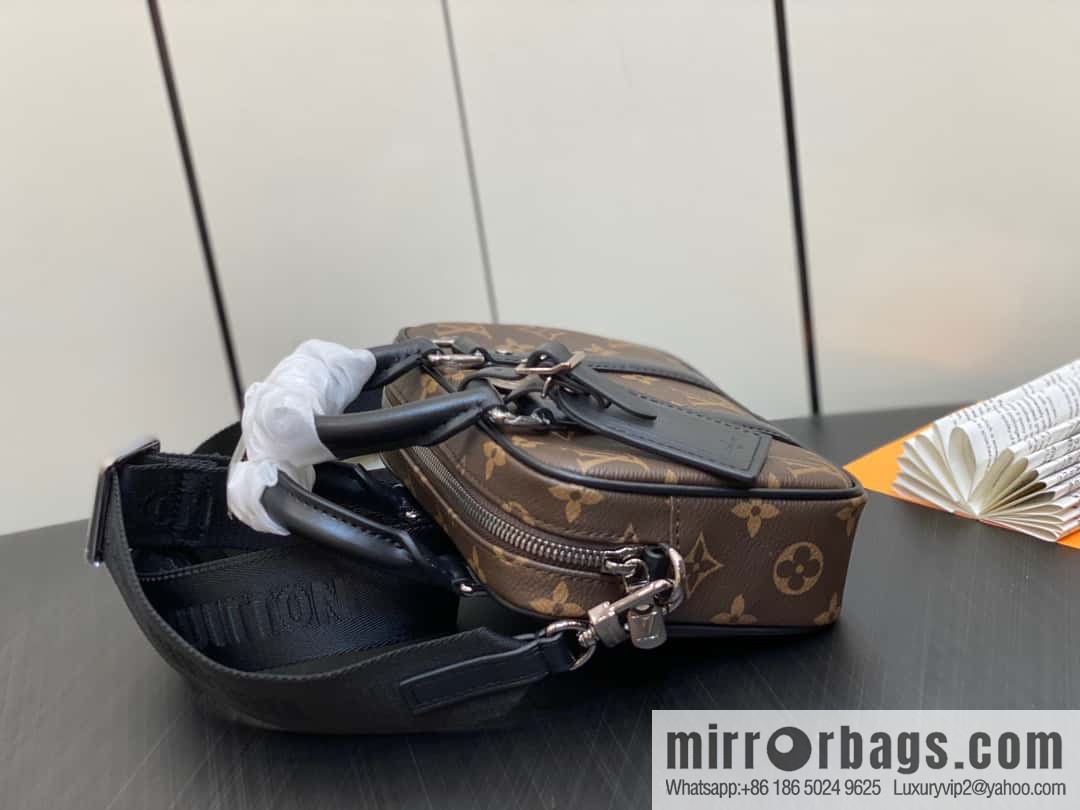 [Boutique‑grade] M82770 monogram mini men's bag briefcase series NANO PORTE DOCUMENTS VOYAGE handbag