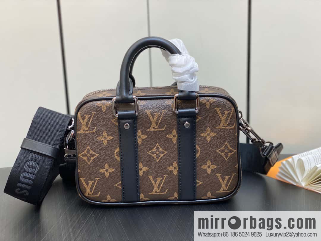 [Boutique‑grade] M82770 monogram mini men's bag briefcase series NANO PORTE DOCUMENTS VOYAGE handbag