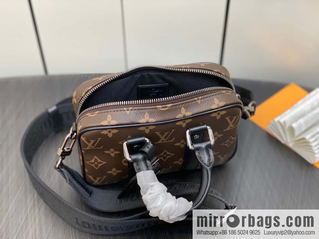 [Boutique‑grade] M82770 monogram mini men's bag briefcase series NANO PORTE DOCUMENTS VOYAGE handbag