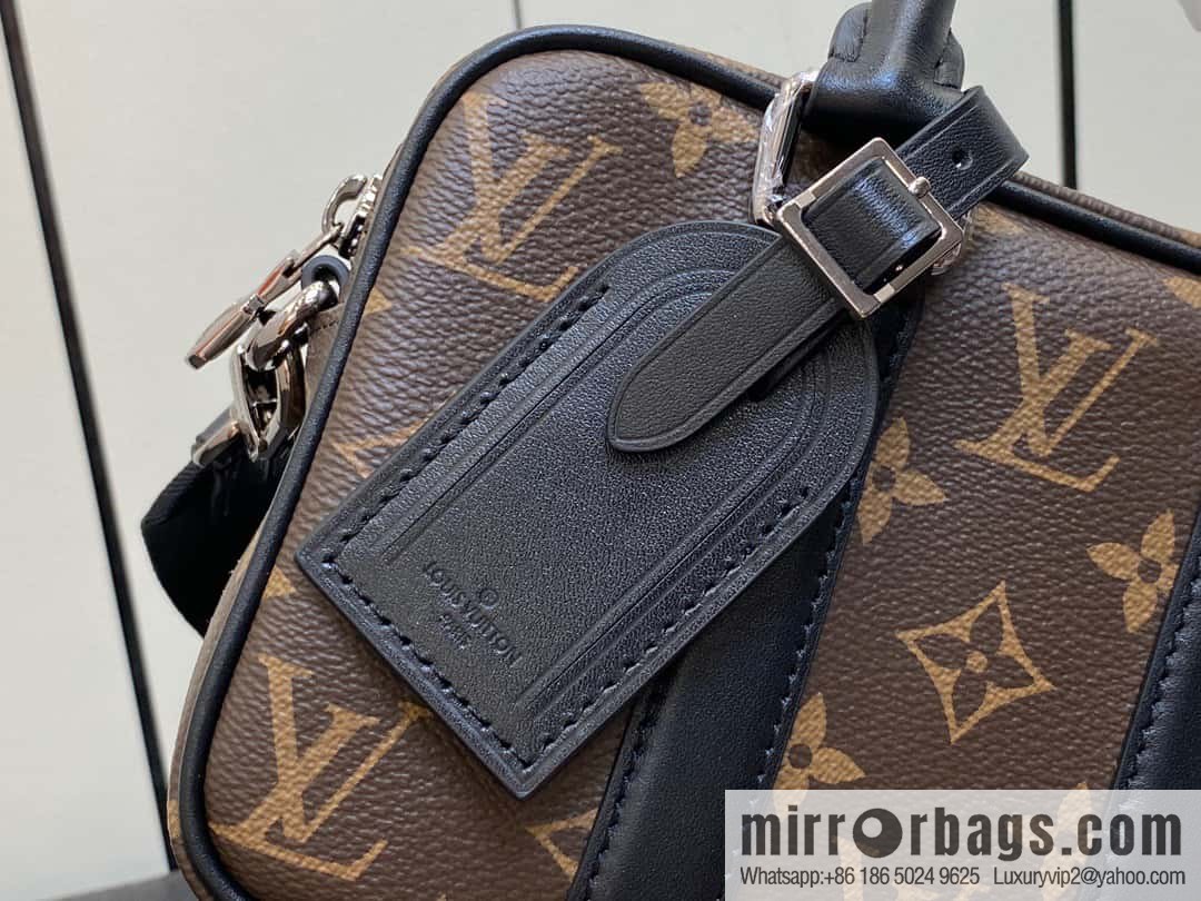 [Boutique‑grade] M82770 monogram mini men's bag briefcase series NANO PORTE DOCUMENTS VOYAGE handbag