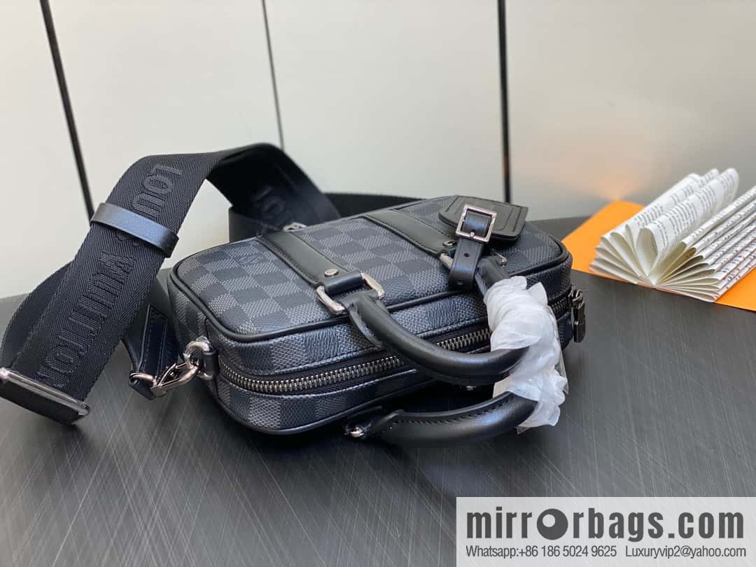 [Boutique‑grade] M82770 Haige mini men's bag briefcase series NANO PORTE DOCUMENTS VOYAGE handbag