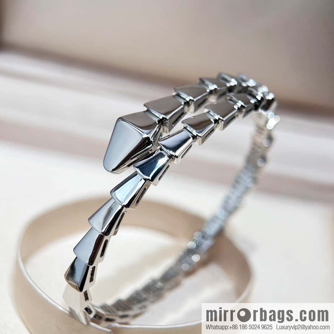 ❗️CNC version ❗️ ☀️ Seiko version ☀️ Bulgari BVLGARI narrow version glossy snake bone bracelet ☀️ rose gold, silver ☀