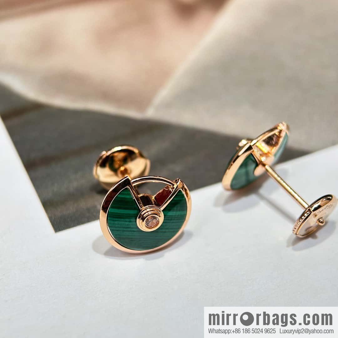 ☀CARTIER Cartier amulet stud earrings ☀