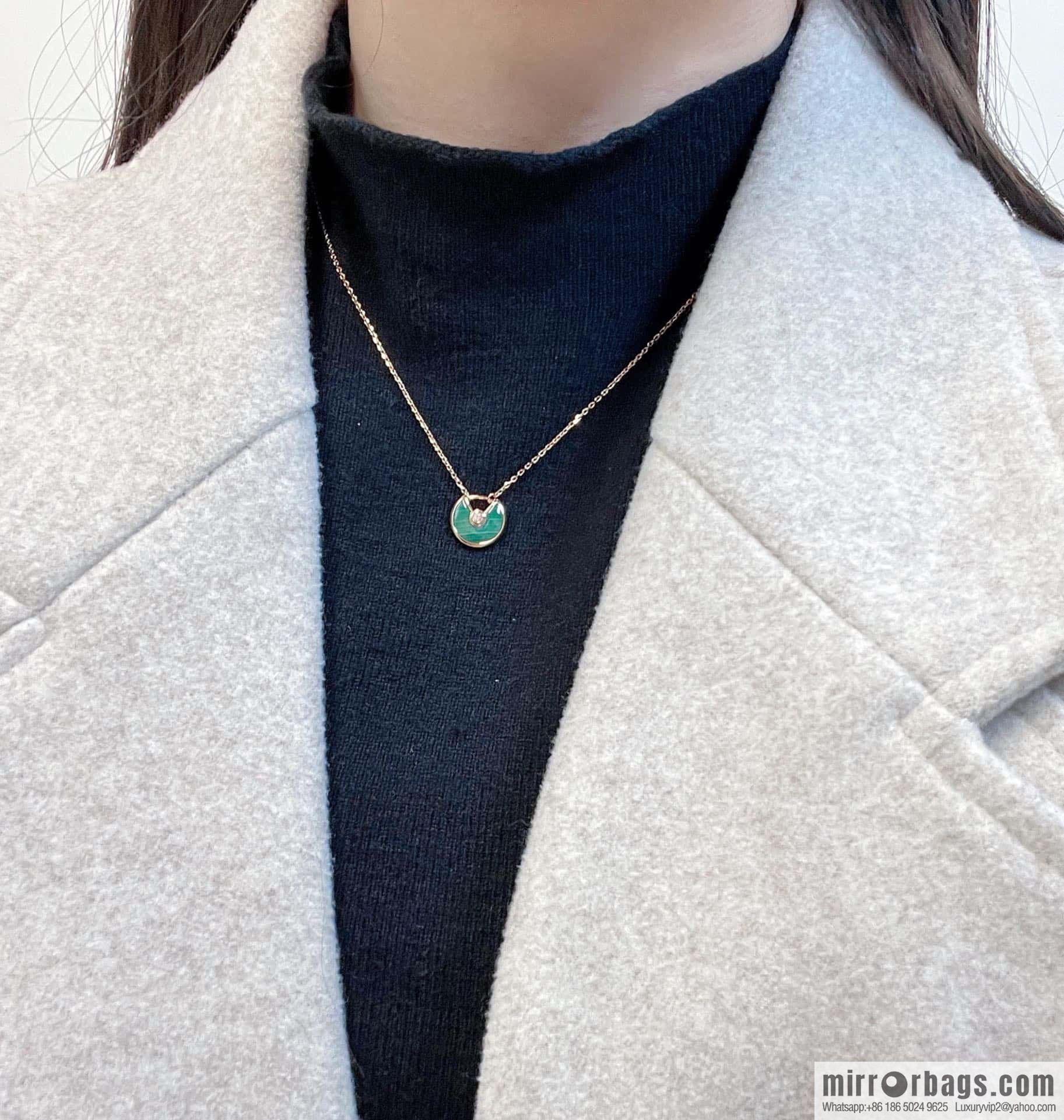 ❗CNC version ❗ yellow gold ☀ CARTIER Cartier amulet necklace ☀