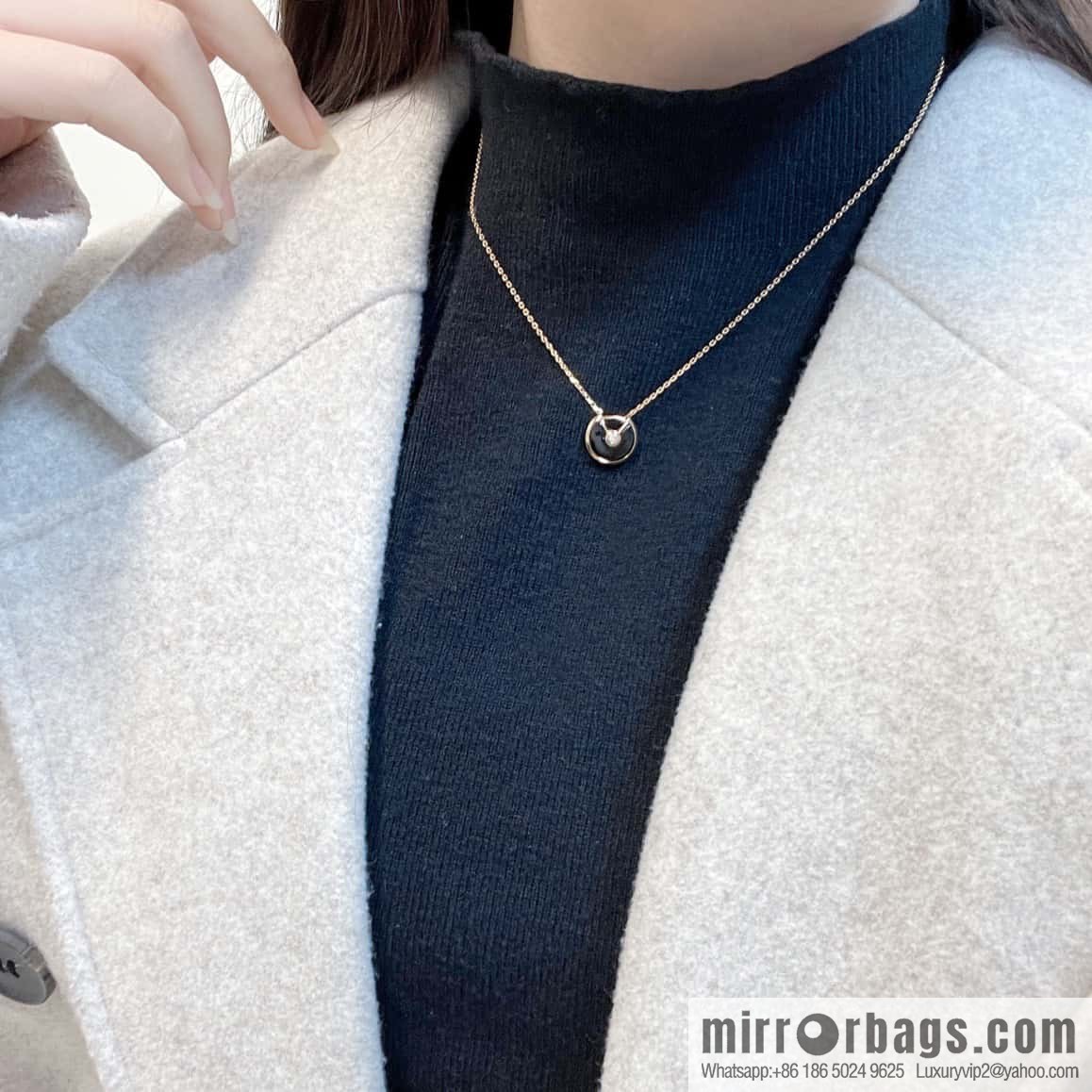 ❗CNC version ❗ yellow gold ☀ CARTIER Cartier amulet necklace ☀