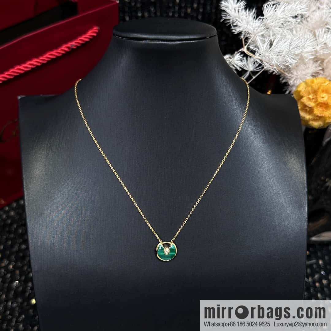 ❗CNC Version ❗ Rose Gold ☀ CARTIER Cartier Amulet Necklace ☀