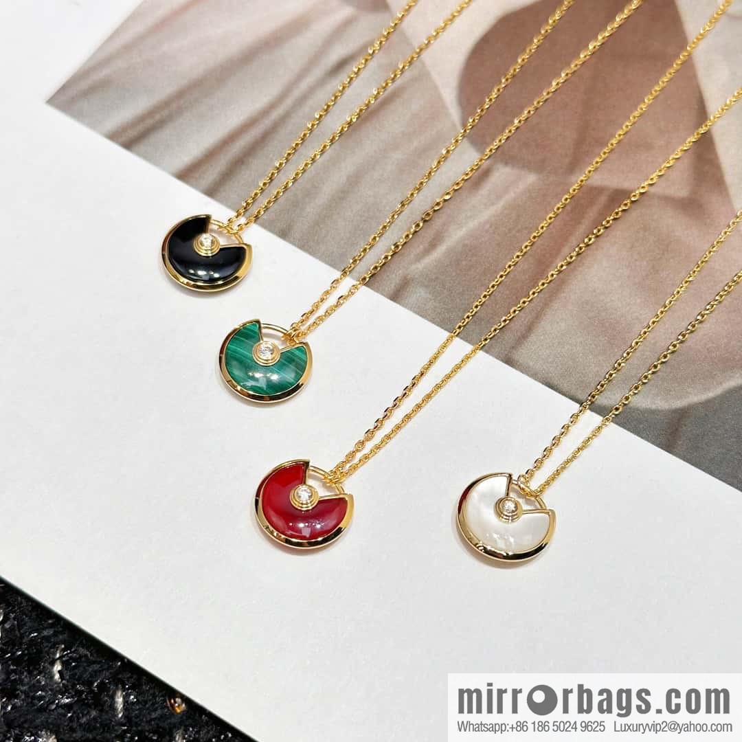 ❗CNC Version ❗ Rose Gold ☀ CARTIER Cartier Amulet Necklace ☀