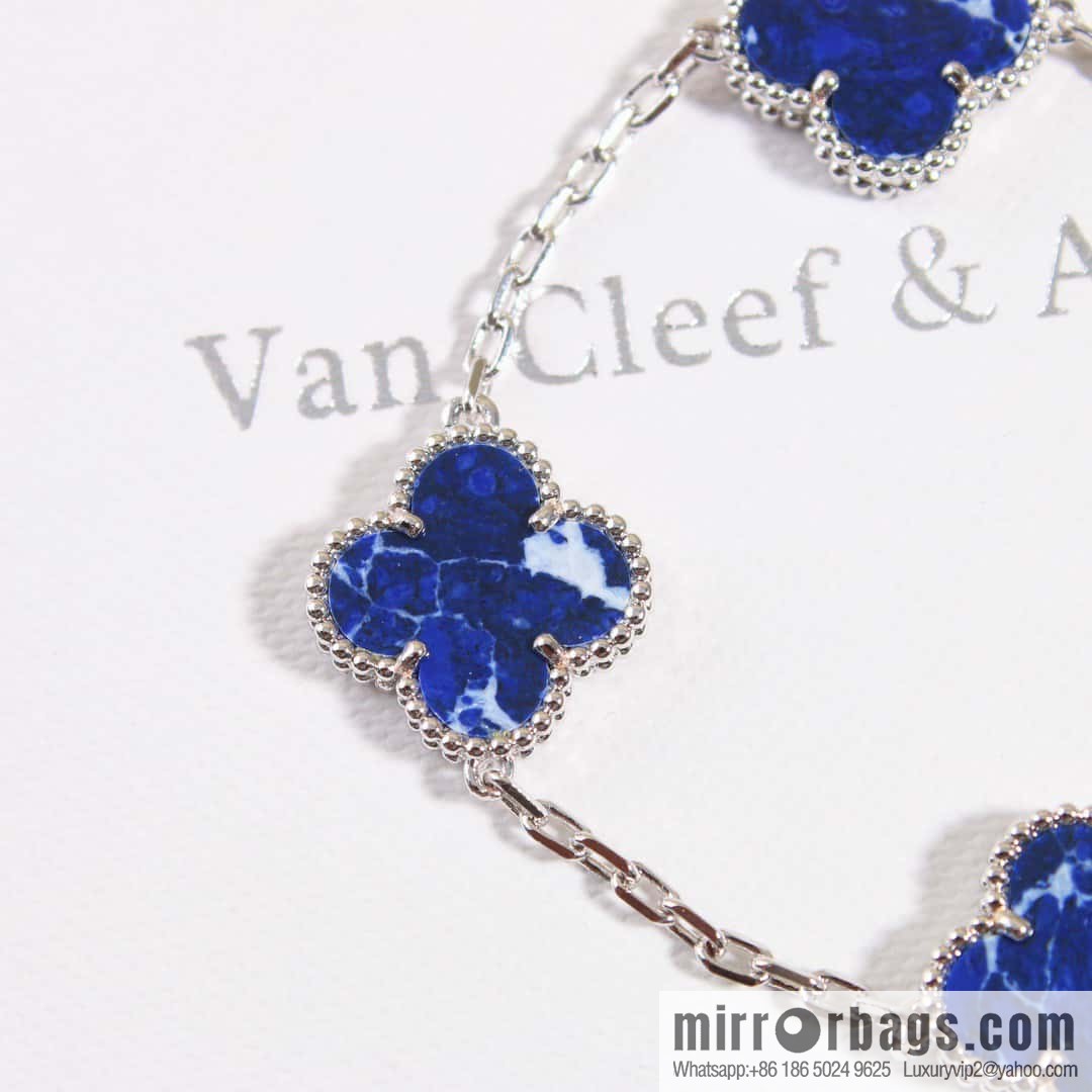 Van Cleef & Arpels Peter Stone Five Flowers Bracelet
