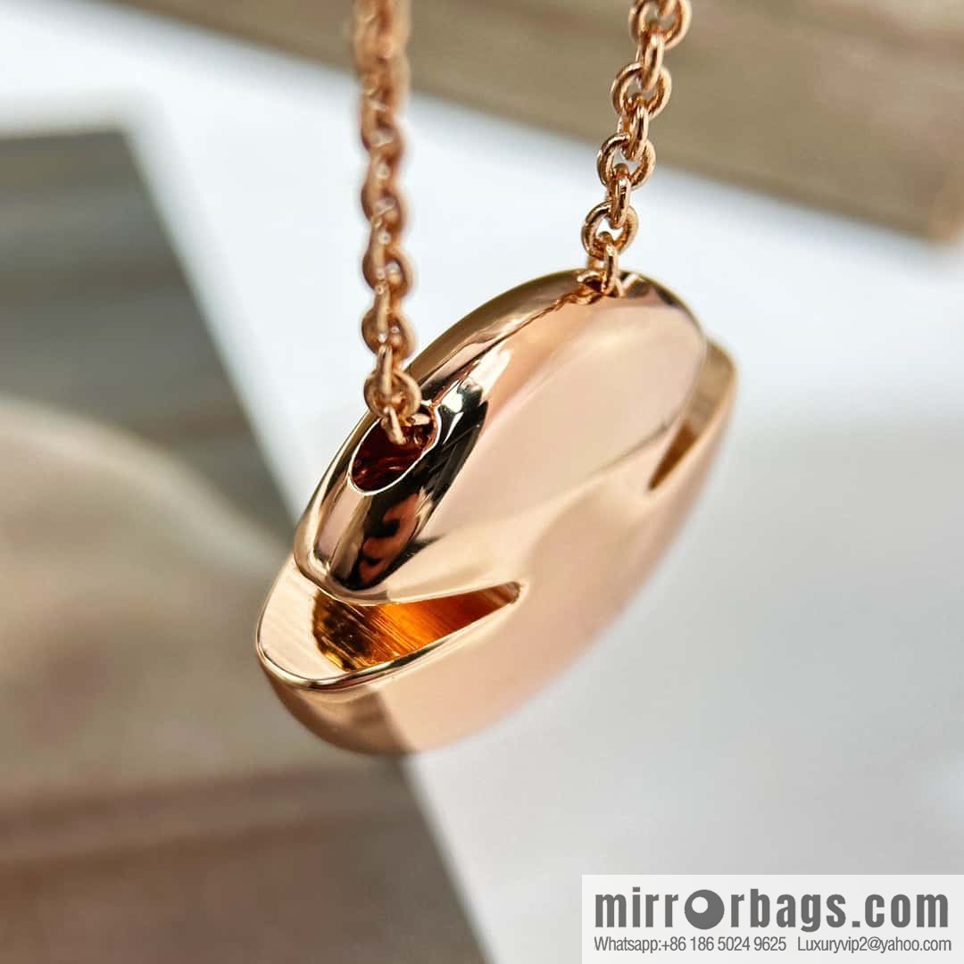 ❗New ❗ ☀ Original ☀ BVLGARI CABOCHON Glossy Oval Egg Necklace ☀