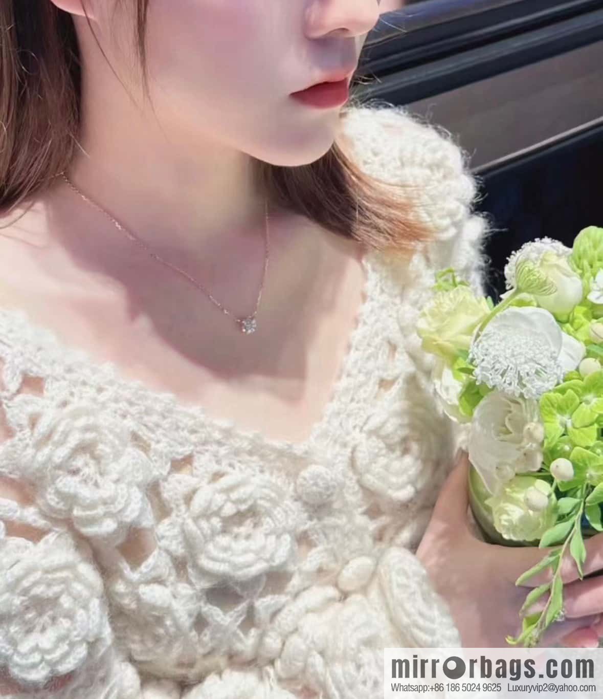 ❗️New ❗️ ☀️ Van Cleef & Arpels Snowflake, Necklace ☀