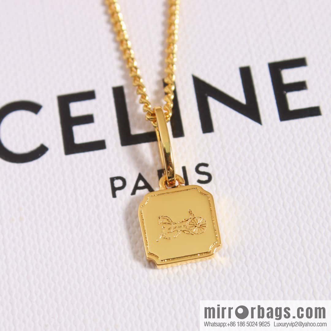 ☀️Celine carriage necklace ☀️
