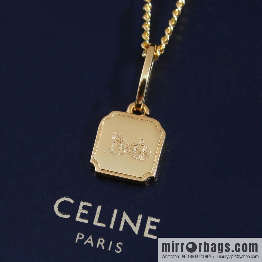 ☀️Celine carriage necklace ☀️