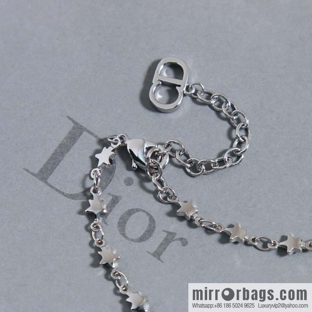 Dior pink diamond popsicle necklace