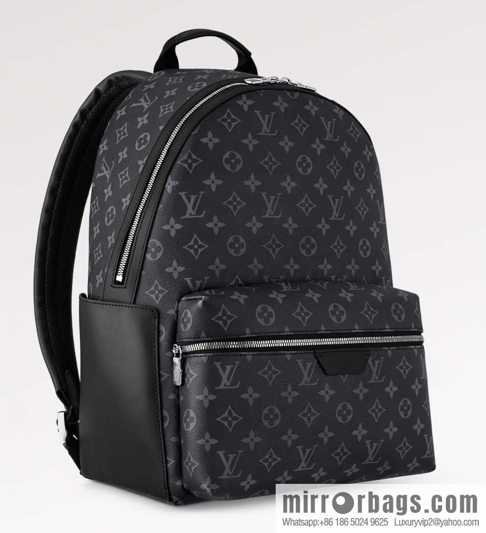 [Boutique‑grade] M22558 black flower backpack series M22558 M46553 monogram black leather DISCOVERY backpack