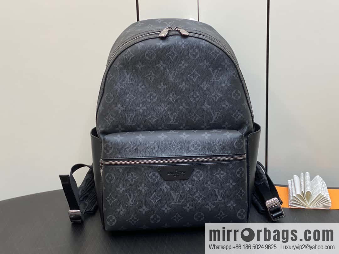 [Boutique‑grade] M22558 black flower backpack series M22558 M46553 monogram black leather DISCOVERY backpack