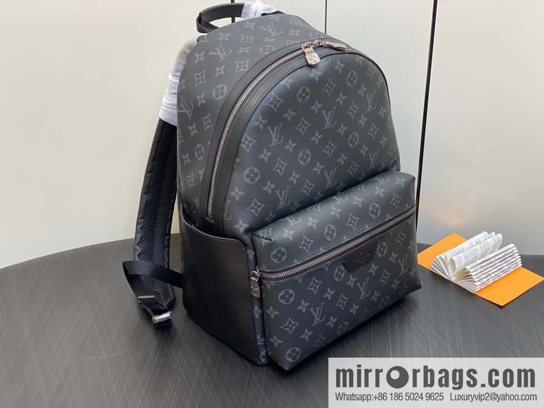 [Boutique‑grade] M22558 black flower backpack series M22558 M46553 monogram black leather DISCOVERY backpack