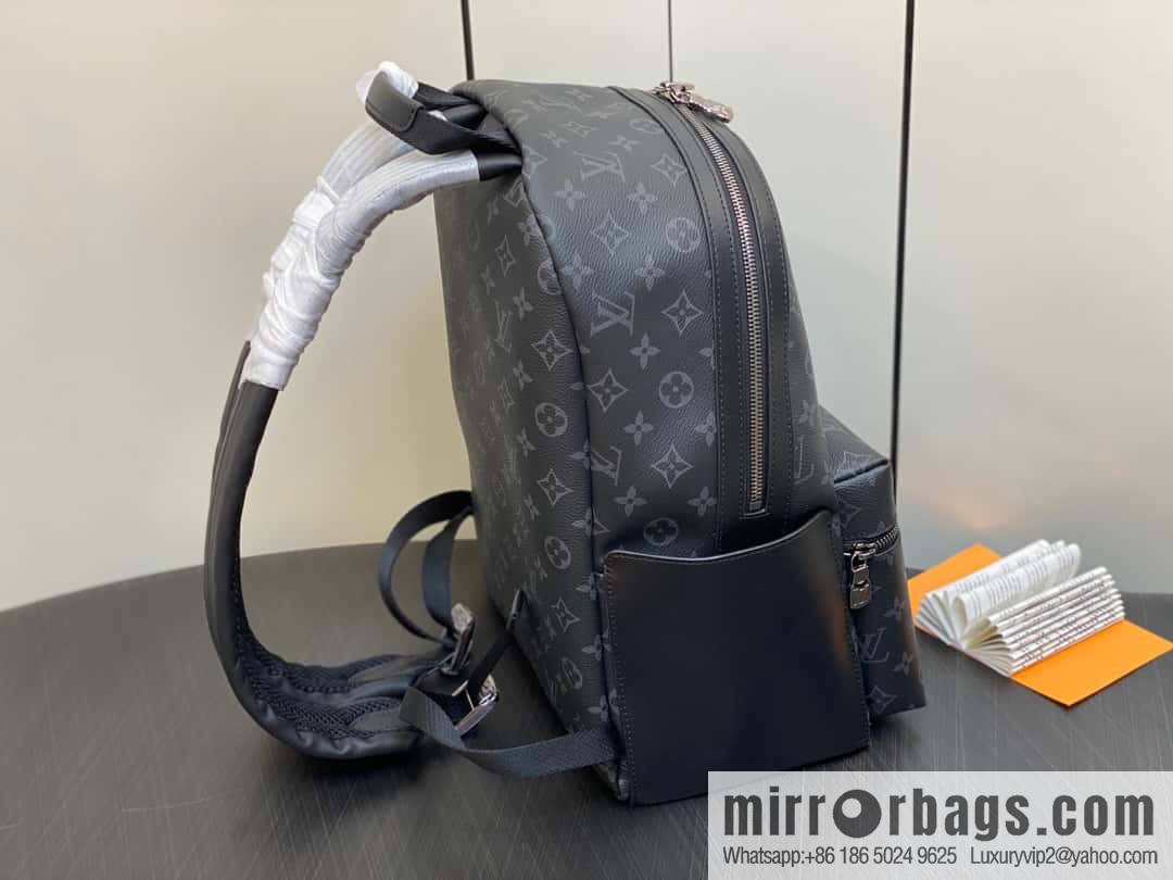 [Boutique‑grade] M22558 black flower backpack series M22558 M46553 monogram black leather DISCOVERY backpack