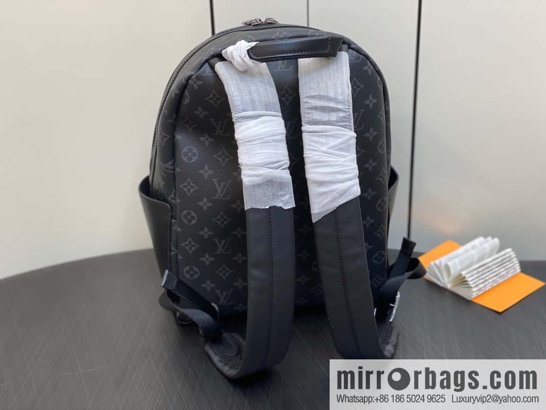 [Boutique‑grade] M22558 black flower backpack series M22558 M46553 monogram black leather DISCOVERY backpack