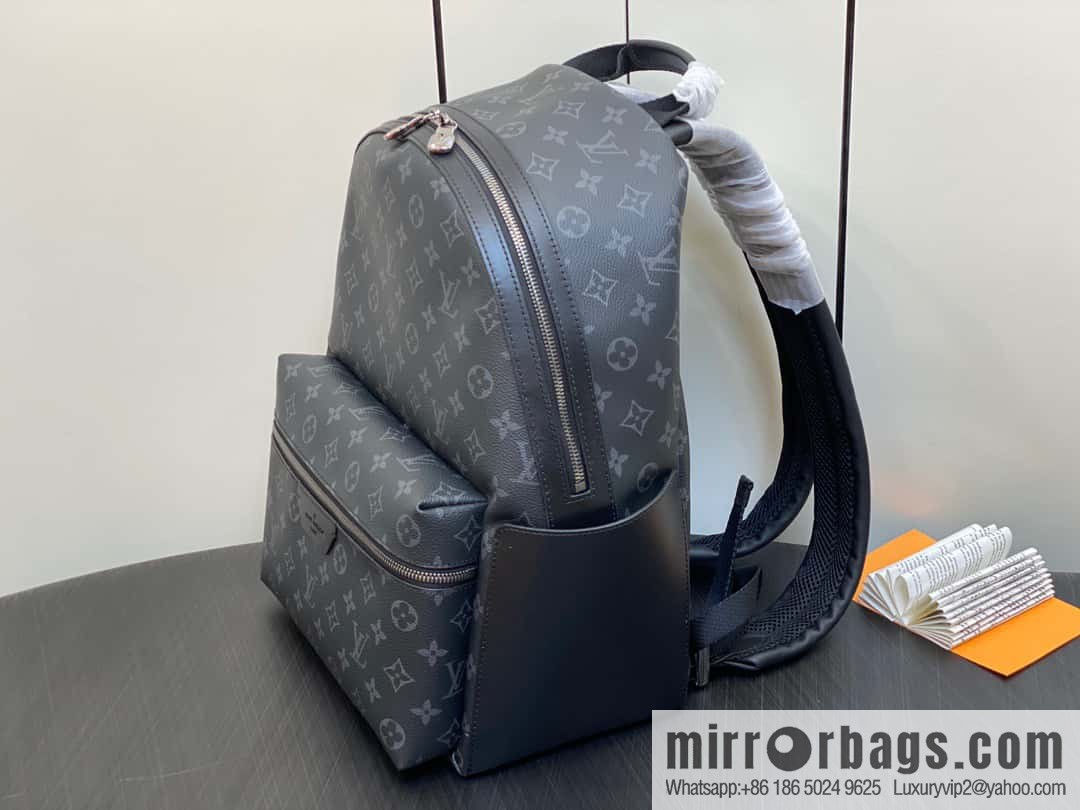 [Boutique‑grade] M22558 black flower backpack series M22558 M46553 monogram black leather DISCOVERY backpack